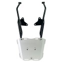 Portaequipajes trasero moto guzzi v100 mandello con asas de pasajero