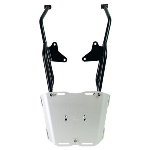 Portaequipajes trasero moto guzzi v100 mandello con asas de pasajero