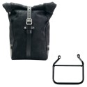 Bolso lateral pure en piel de corteza + triunfo scrambler 400