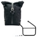 Bolso lateral pure en piel de corteza + honda cl marco izquierdo