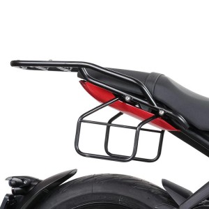 Portaequipajes trasero con asideros para pasajero triumph trident 660