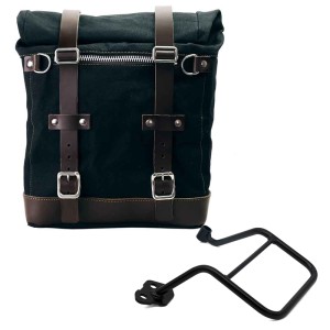Alforja scram en lona 22l-30l + ktm 1290/1390 super adventure s-r bastidor izquierdo
