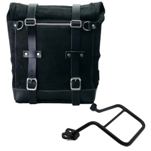 Bolso lateral scram en serraje 22l-30l + ktm 1290/1390 super adventure s-r bastidor izquierdo