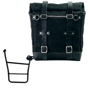 Alforja scram en lona 22l-30l + ktm 1290/1390 super adventure s-r chasis derecho