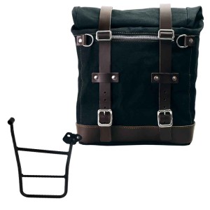 Alforja scram en lona 22l-30l + ktm 1290/1390 super adventure s-r chasis derecho
