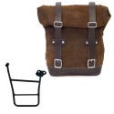 Bolsa de cuero 10l-14l + ktm 1290/1390 super adventure s-r chasis derecho