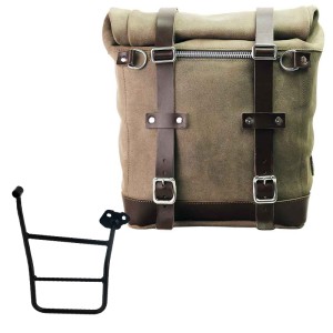 Bolso lateral scram en serraje 22l-30l + ktm 1290/1390 super adventure s-r chasis derecho