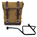 Bolsa de lona 10l-14l + chasis izquierdo moto guzzi v7 euro5 plus (2025 en adelante)