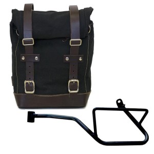Bolsa de lona 10l-14l + chasis izquierdo moto guzzi v7 euro5 plus (2025 en adelante)