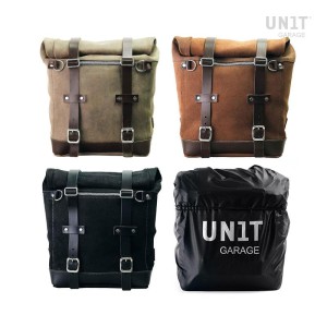 Bolso lateral scram en serraje 22l-30l + chasis derecho moto guzzi v7 euro5 plus (2025 en adelante)