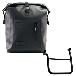 Bolso lateral khali de tpu + chasis de honda transalp 750 (a partir de 2023) izquierda