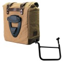 Alforja scram en lona 22l-30l + chasis de honda transalp 750 (a partir de 2023) izquierda
