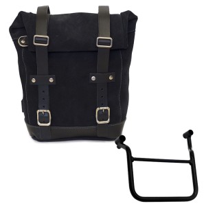 Bolsa de cuero 10l-14l + chasis de honda transalp 750 (a partir de 2023) izquierda