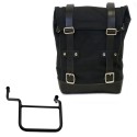 Bolsa de lona 10l-14l + chasis derecho honda transalp 750 (a partir de 2023)