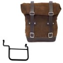 Bolsa de cuero 10l-14l + chasis derecho honda transalp 750 (a partir de 2023)