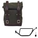 Bolsa de lona 10l-14l + bmw f450gs bastidor izquierdo