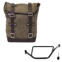 Bolsa de cuero 10l-14l + bmw f450gs bastidor izquierdo