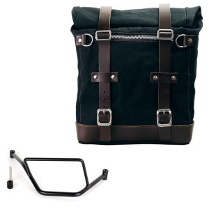 Alforja scram en lona 22l-30l + bmw f450gs bastidor derecho