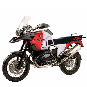 Cubre deposito r120gs r alpinewhite / red (2004-2012)