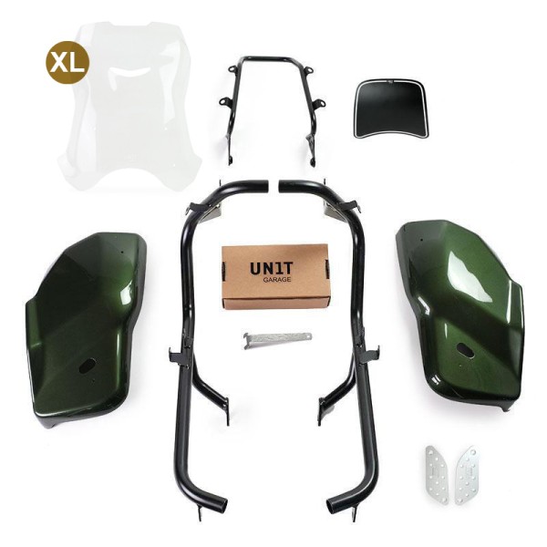 Kit dual-scrambler triumph 1200x-xe (a partir de 2021, euro5)