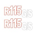Pegatinas r115 gs