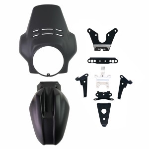 Cúpula fenouil + guardabarros delantero bmw r12 ninet