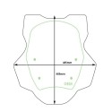 Cupula l sin radar bmw r1300gs (2023 en adelante) + deflectores integrados