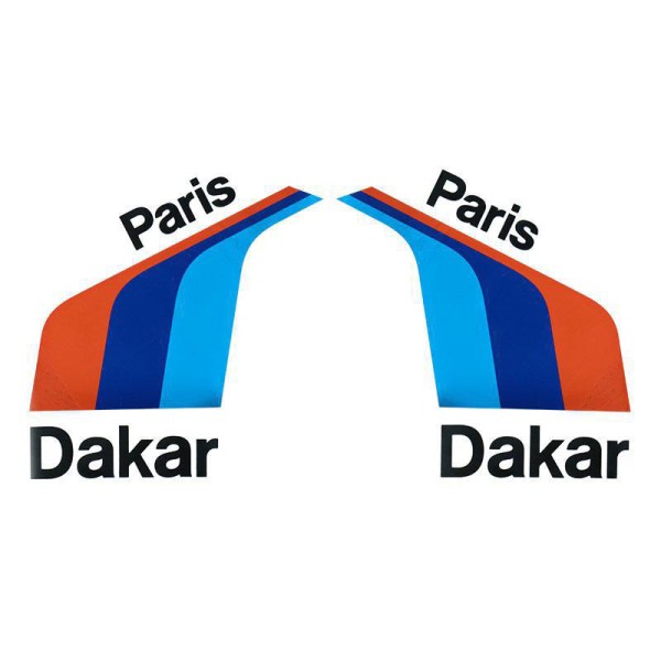 Pegatinas paris dakar para el deporte del motor