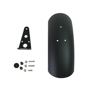 Guardabarros alto de aluminio negro ninet