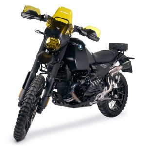 Adhesivos protectores negros para el panel lateral original de la bmw r12 g/s