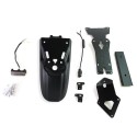 Kit guardabarros trasero con matrícula