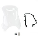 Parabrisas con soporte gps para triumph 1200 xc-xe