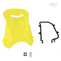 Parabrisas con soporte gps para triumph 1200 xc-xe