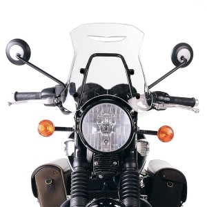 Parabrisas con soporte gps bonneville t100 (2017 en adelante)
