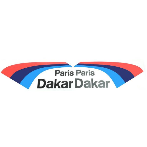 Pegatinas de automovilismo paris dakar