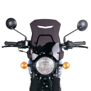 Parabrisas con soporte gps royal enfield hunter 350