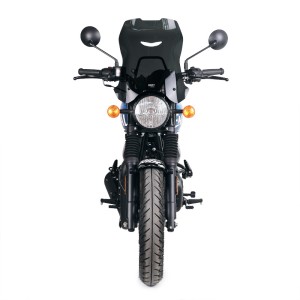 Parabrisas xl con soporte para gps royal enfield hunter 350
