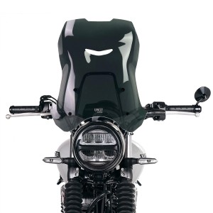 Parabrisas xl con soporte para gps honda gb350s