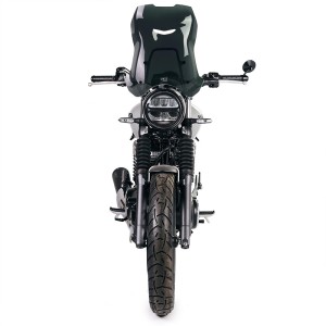 Parabrisas xl con soporte para gps honda gb350s