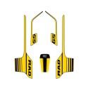 Kit rad amarillo 40 pegatinas