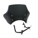 Parabrisas negro triumph street series