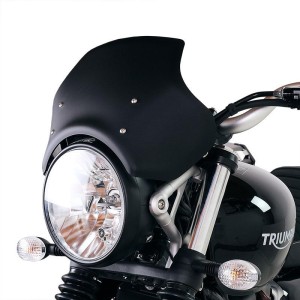 Parabrisas negro triumph street series