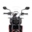 Parabrisas con soporte gps triumph trident 660