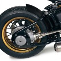 Guardabarros trasero r18 negro