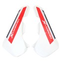 Par de paneles laterales ducati desertx star white silk + adhesivos