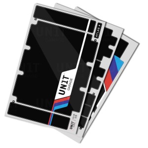 Pegatinas de protección motorsport para bolsas atlas en aluminio al1 (40l + 34l)