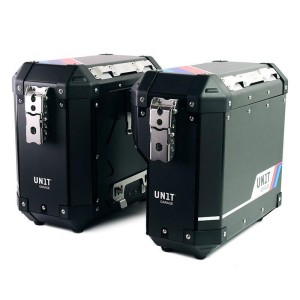 Pegatinas de protección motorsport para bolsas atlas en aluminio al1 (40l + 34l)
