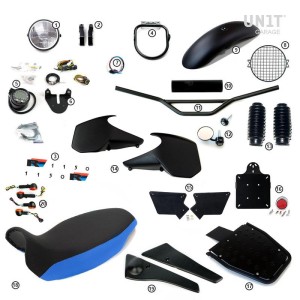 Kit básico r1150r con paneles laterales del tanque