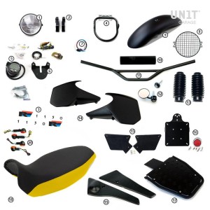 Kit básico r1150r con paneles laterales del tanque