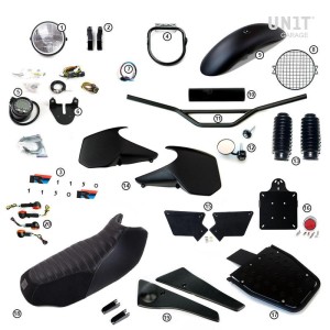 Kit básico r1150r con paneles laterales del tanque